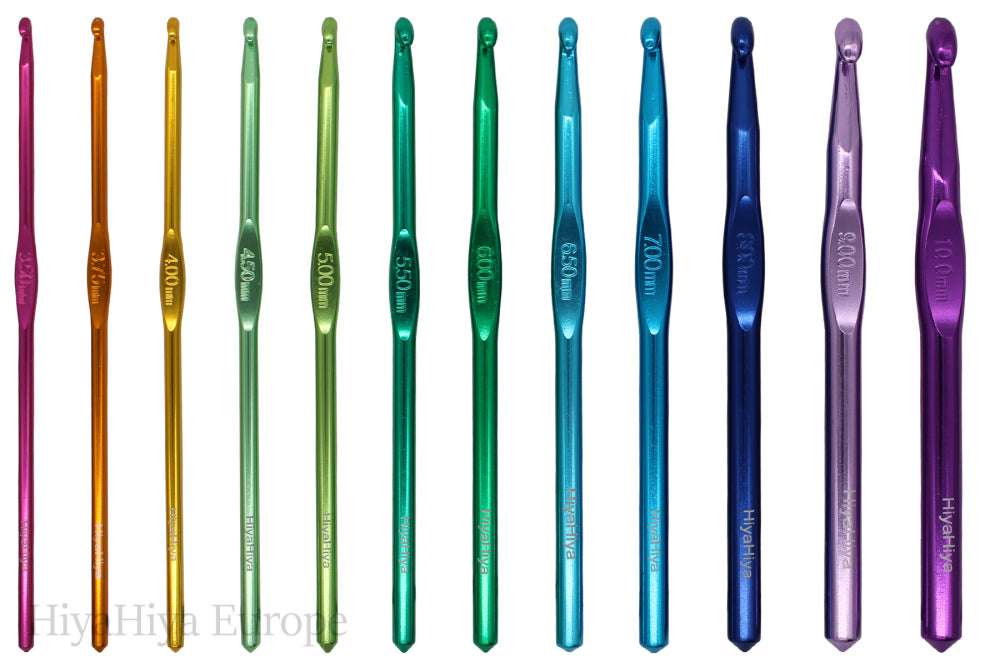HiyaHiya Aluminium Crochet Hooks Bundle - Pampering Shop
