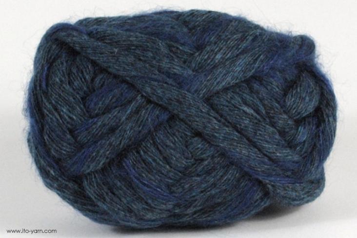 ITO MASAKI Mayu noble cashmere yarn, 51, Blue, comp: 82% Cashmere 11% Mohair 7% Silk 7% Silk