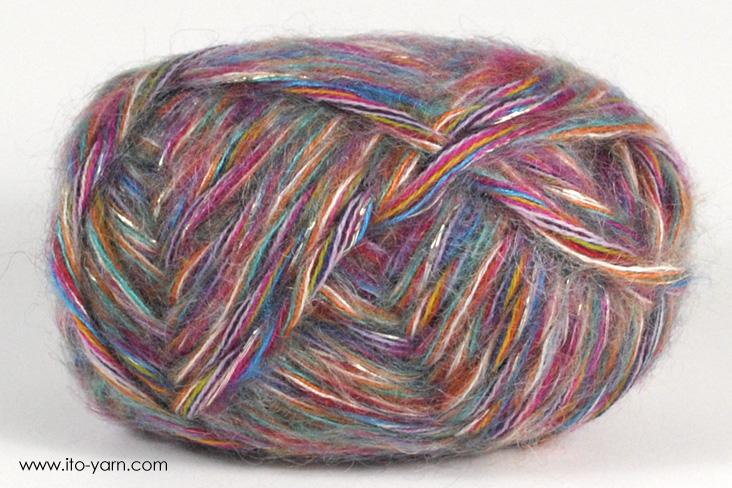 ITO MASAKI Aya pure luxury yarn, 11, Pink, comp: 40% Wool 35% Mohair 23% Silk 23% Silk
