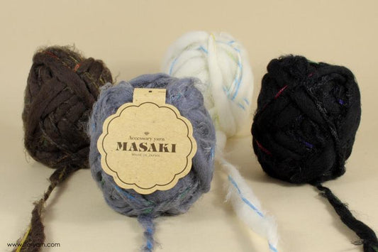 ITO MASAKI Moya slub yarn - comp: 83% Wool  17% Nylon