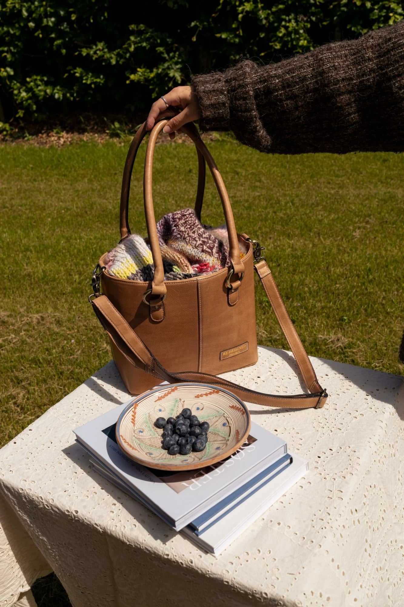 RE: Project 106 - Knitting Hand Bag