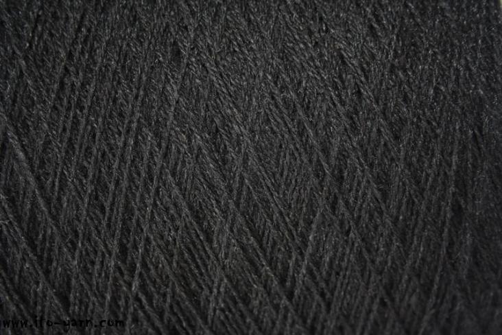 ITO Kinu silk noil yarn, 388, Black, comp: 100% Silk