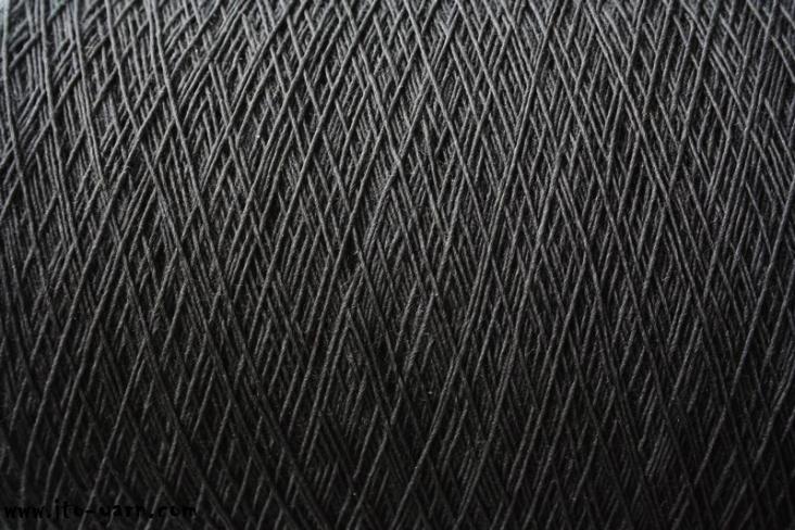 ITO Urugami fluffy wool yarn, 221, Black, comp: 72% Wool, 28% Paper