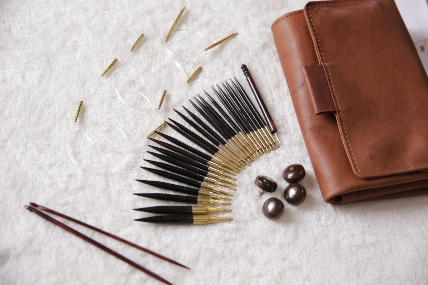 Kraftica - Ebony Short tips 3.5 / 5.0 Inch Interchangeable Set