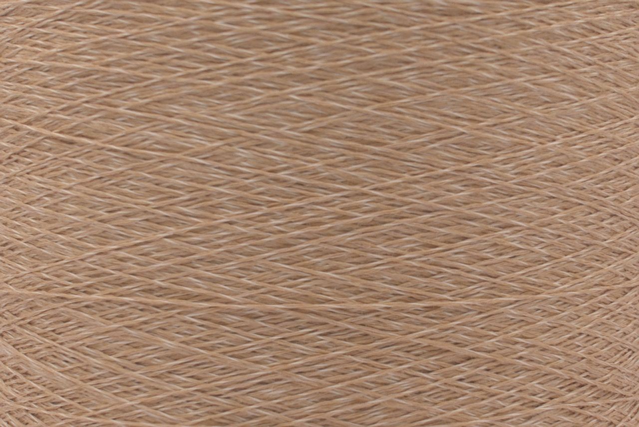  ITO Asa very fine and precious linen yarn, 077, Sand, comp: 72% Linen, 18% Cotton, 10% Silk