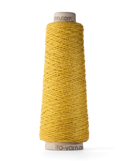 ITO Shimo woolen spun yarn, 860, Straw, comp: 80% Wool, 20% Silk
