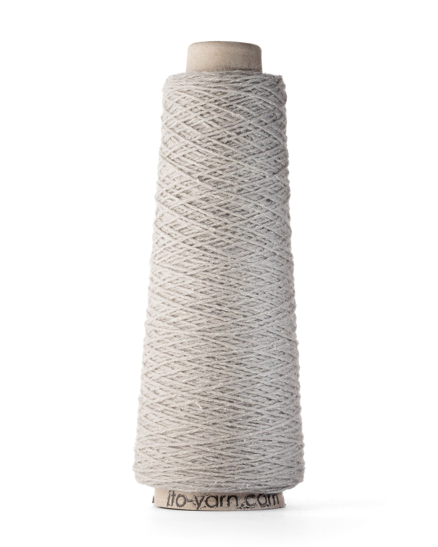 ITO Shimo woolen spun yarn, 869, Pearl Gray, comp: 80% Wool, 20% Silk