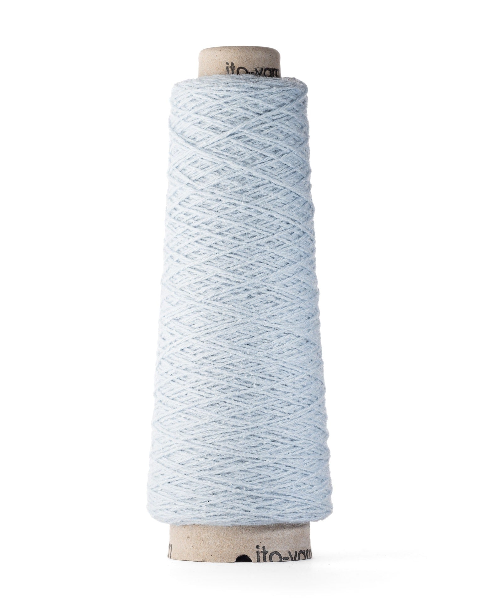 ITO Shimo woolen spun yarn, 871, Pale Blue, comp: 80% Wool, 20% Silk