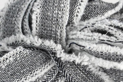 ITO MASAKI Aloe - a rustic woven ribbon, 72, Gray, comp: 100% Cotton   