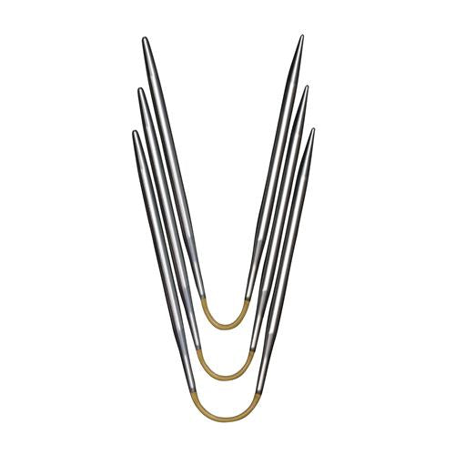 Addi CraSyTrio flexible sock needles metal 21 cm