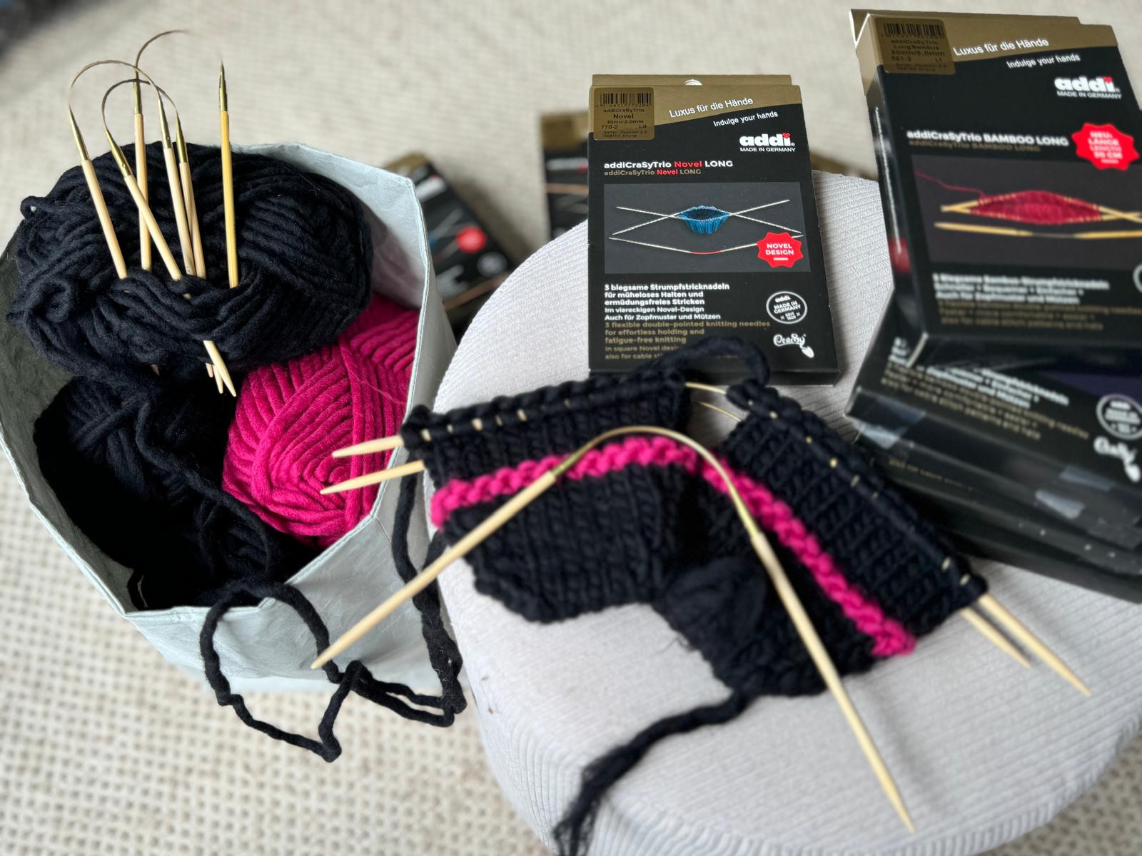!!! Promotion !!! - Buy Addi needles, get 2 yarn balls for free!