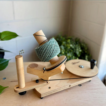 Jumbo Yarn Ball Winder | Professional Grade | Hardwood Maple - 17 oz. / 450g Capacity