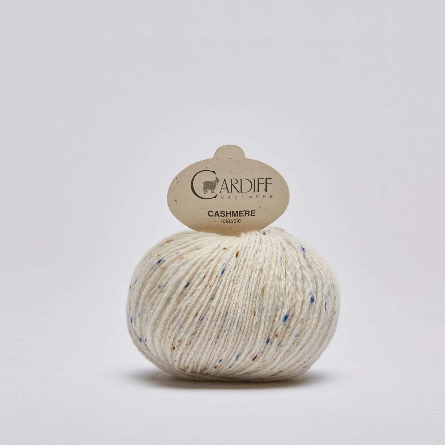 Cardiff CLASSIC gentle yarn, 301, NORDIK, comp: 100% Cashmere