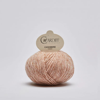 Cardiff CLASSIC gentle yarn, 311, DANCING, comp: 100% Cashmere