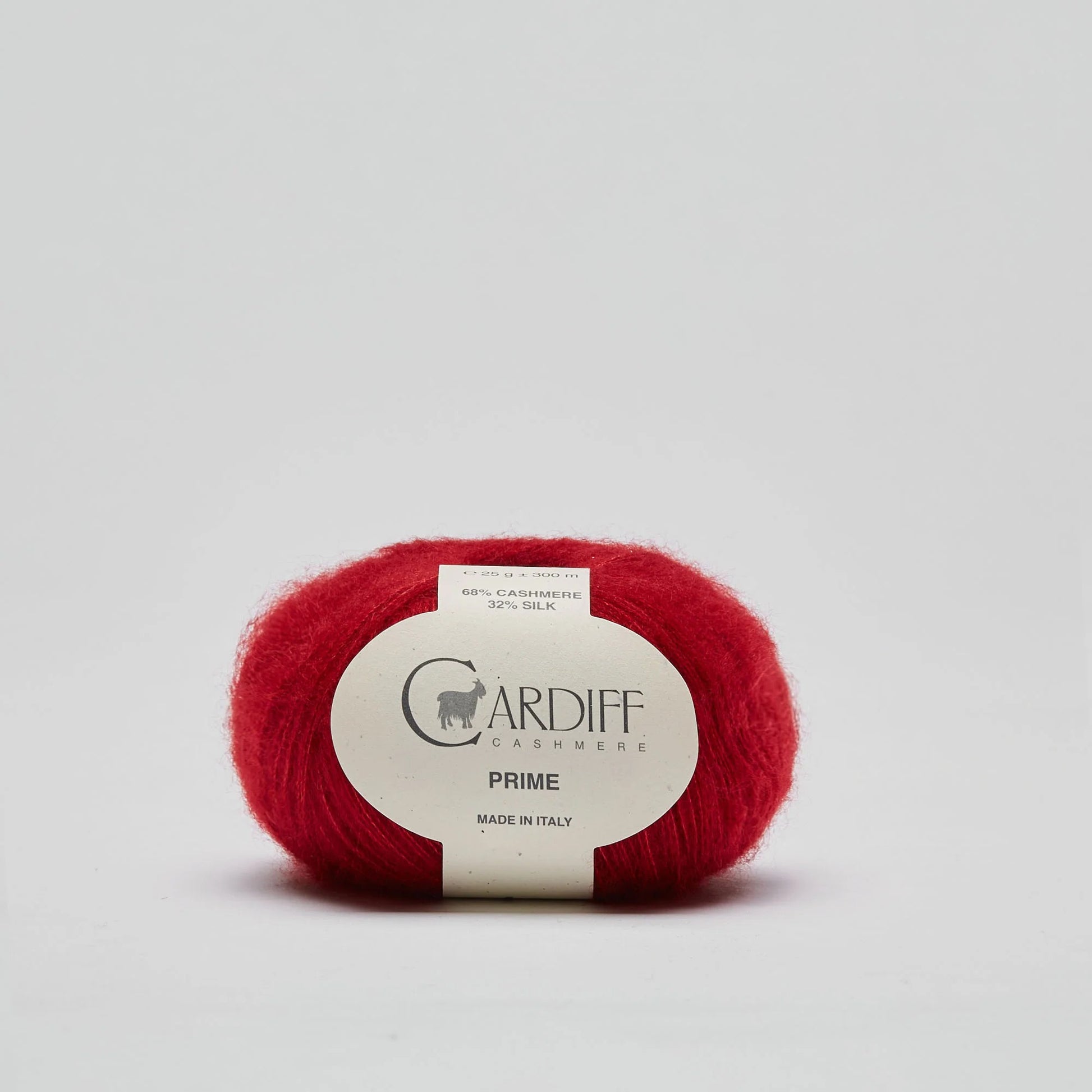 Cardiff PRIME gentle yarn, 162, SCARLATTA, comp: 68% Cashmere 32% Silk