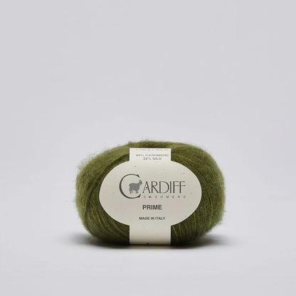Cardiff PRIME gentle yarn, 180, JUNGLE, comp: 68% Cashmere 32% Silk