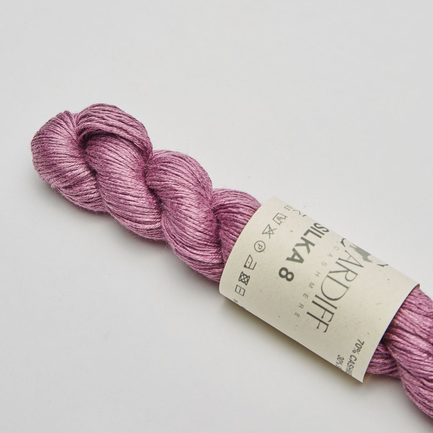 Cardiff SILKA 8 gentle yarn, 02, SAIO, comp: 70% Cashmere, 30% Silk