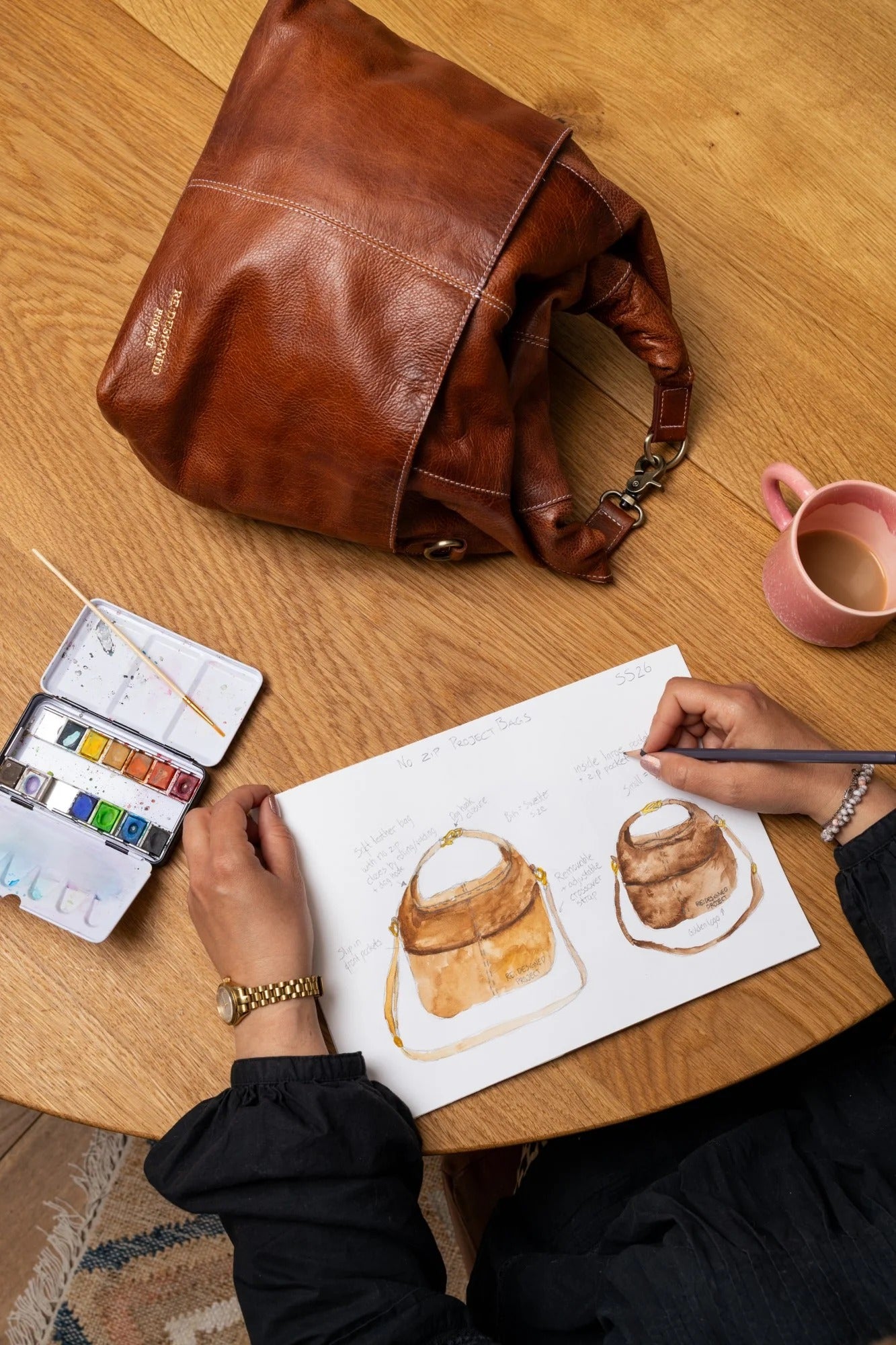 RE: Project 100 - Knitting Hand Bag