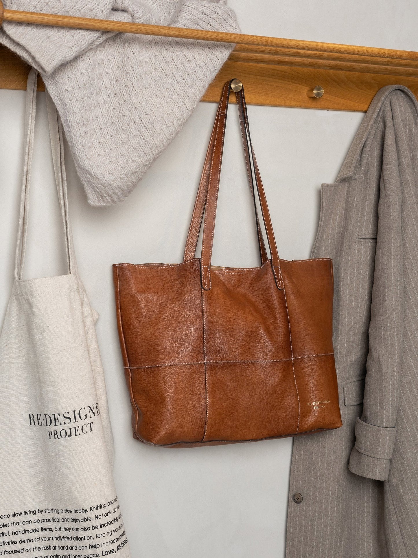 RE: Project 19 - Leather Shopper Bag