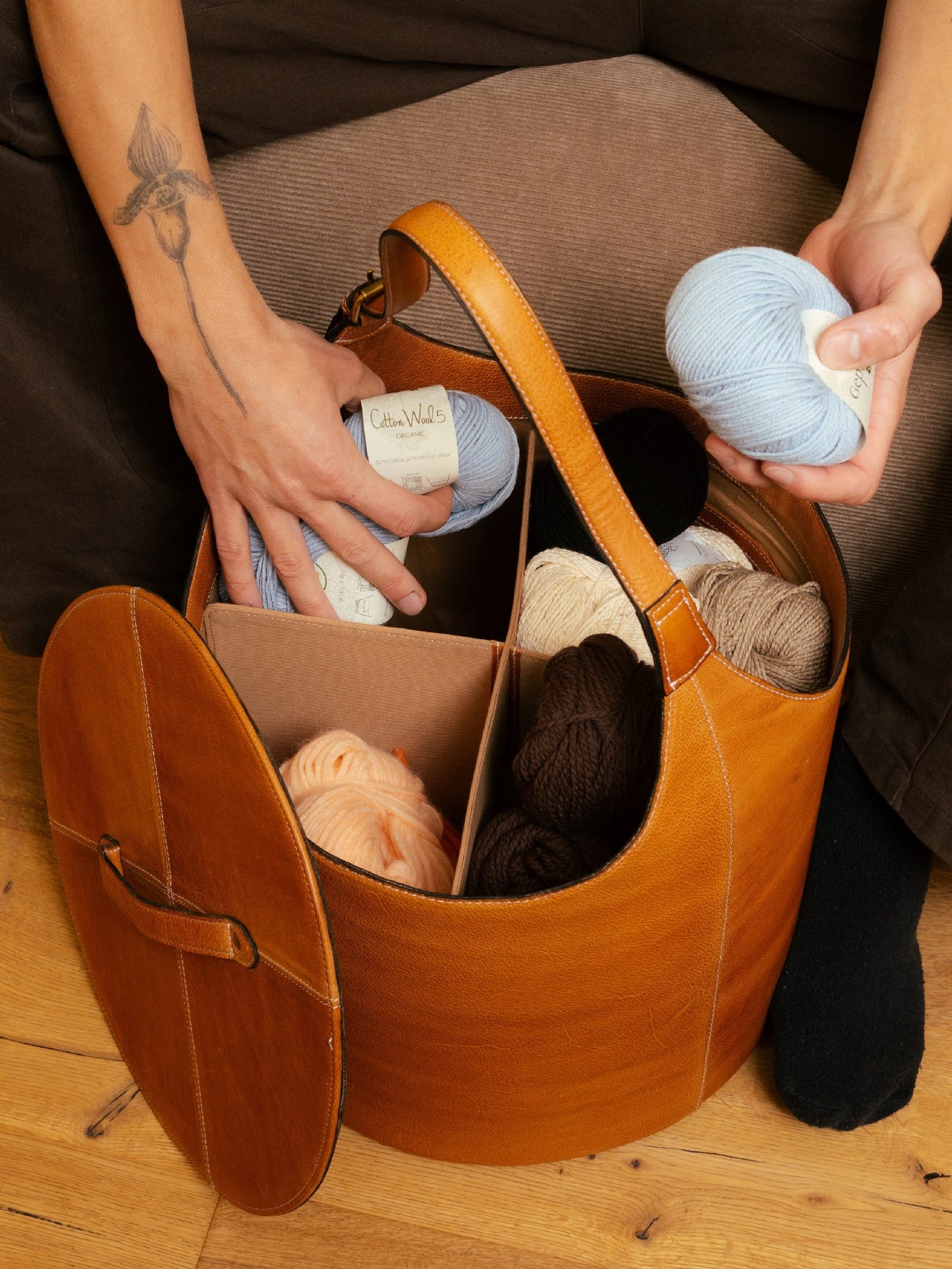 RE: Project 27 - Knitting Bucket L