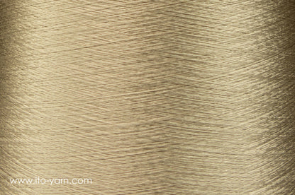 ITO Iki fine filament silk thread, 1203, Oatmeal, comp: 100% Silk