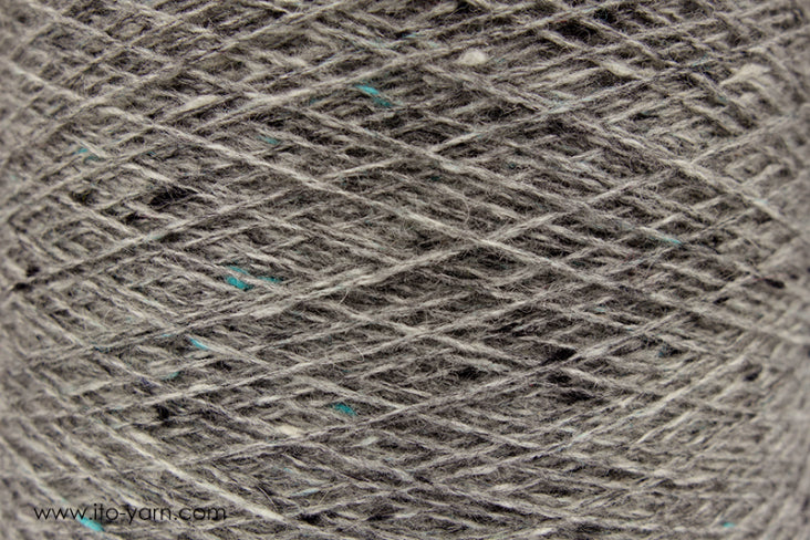 ITO Karei woolen spun yarn, 807, Light Grey, comp: 100% Cashmere