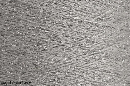 ITO Kin Gin glamour yarn, 270, Silver W, comp: 51% Viscose, 49% Polyester