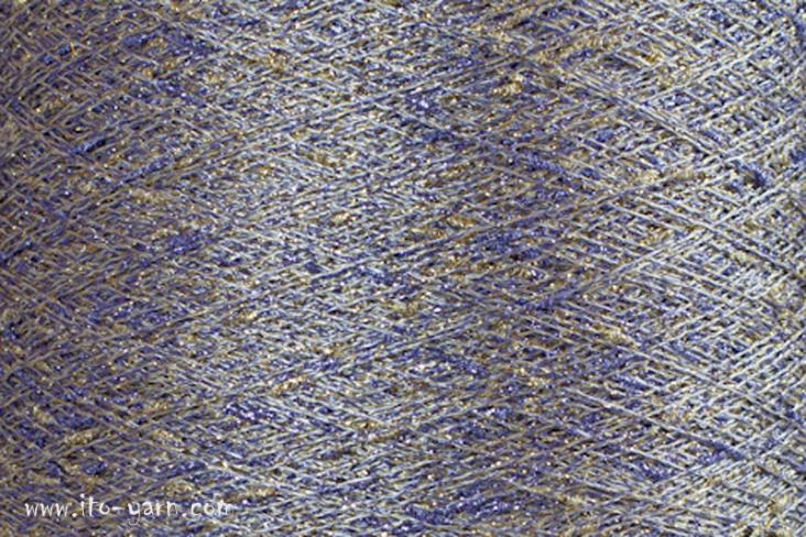 ITO Kin Gin glamour yarn, 434, Crocus Gold W, comp: 51% Viscose, 49% Polyester