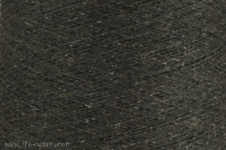 ITO Kinu silk noil yarn, 354, Dark Brown, comp: 100% Silk
