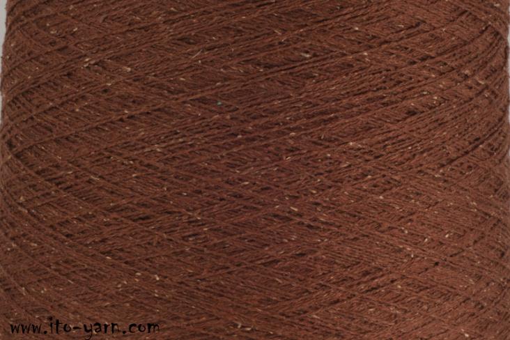 ITO Kinu silk noil yarn, 364, Brick, comp: 100% Silk