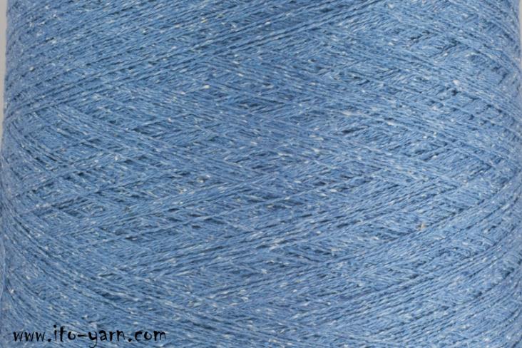 ITO Kinu silk noil yarn, 379, Iron Blue, comp: 100% Silk