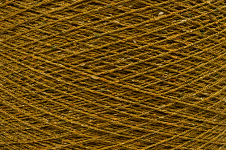ITO Kinu silk noil yarn, 487, Mustard, comp: 100% Silk