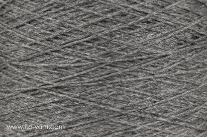 ITO Kuroten soft woolen spun yarn, 884, Gray, comp: 80% Cashmere, 20 % Sable
