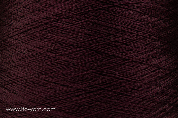 ITO Nui spun silk thread, 1040, Prune, comp: 100% Silk