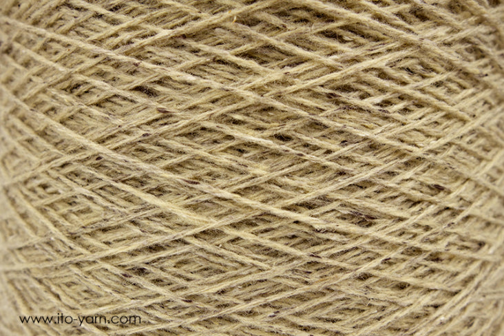ITO Shimo woolen spun yarn, 840, Sand, comp: 80% Wool, 20% Silk