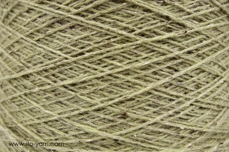 ITO Shimo woolen spun yarn, 843, Watermint, comp: 80% Wool, 20% Silk