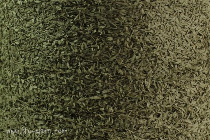 ITO Tategami unusual yarn, 504, Green, comp: 65% Paper, 35% Cotton