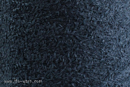 ITO Tategami unusual yarn, 505, Dark Blue, comp: 65% Paper, 35% Cotton