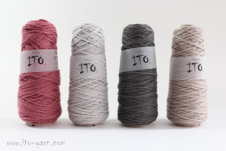 ITO Yomo bulky and soft roving yarn comp: 100% Wool