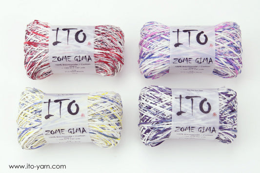 ITO Zome Gima flat yarn comp: 100% Cotton