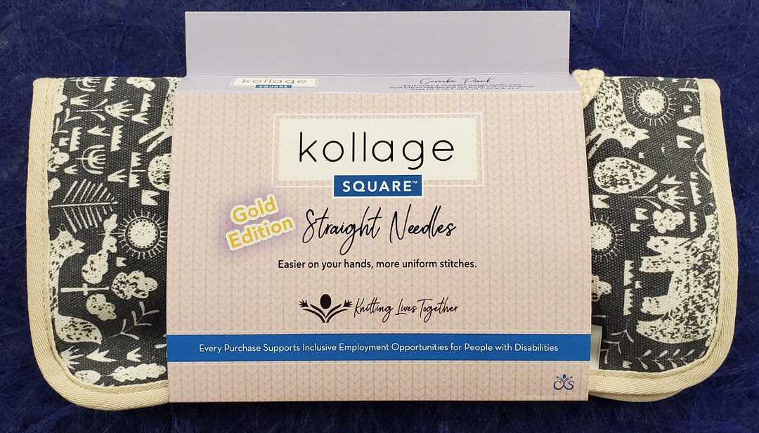 Kollage Straight Needle Set - Gold Edition