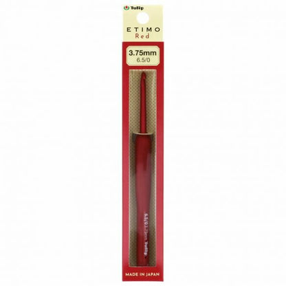 Tulip Etimo Red Crochet Hook with Soft Grip